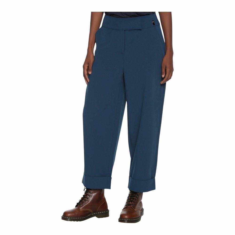 Her Universe Doctor Who TARDIS Cropped Trouser Pants Blue Geek Chic Size 13
